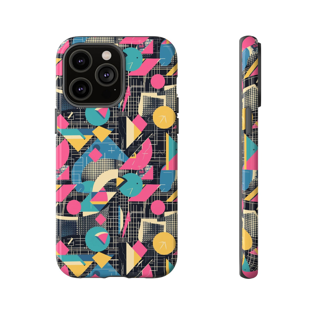 Retro 80s Seamless Phone Case – Vintage Style Meets Modern Protection 266