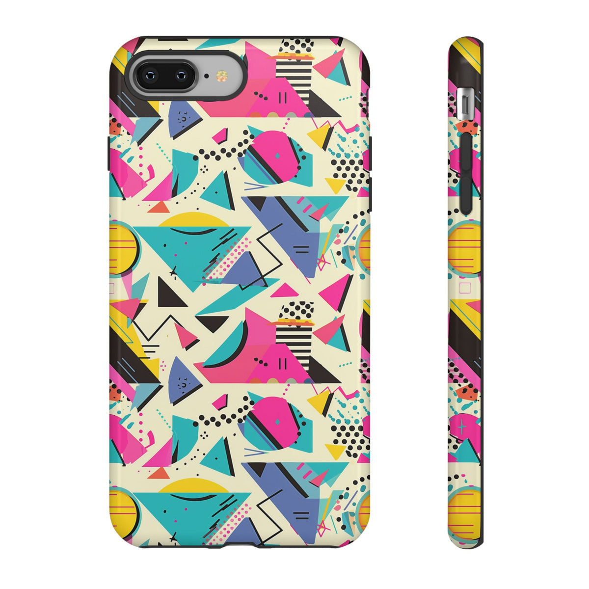 Retro 80s Seamless Phone Case – Vintage Style Meets Modern Protection 104