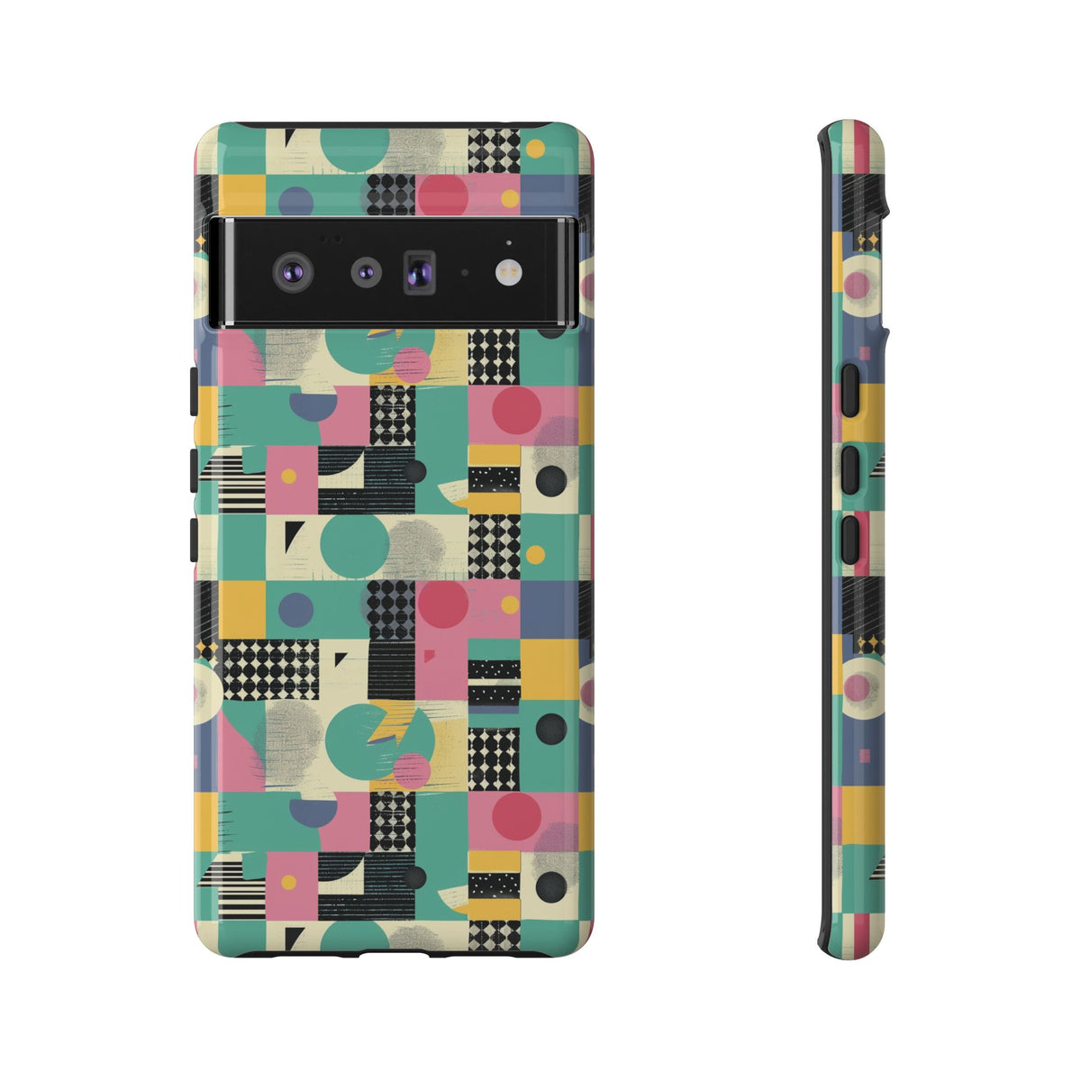 Retro 80s Seamless Phone Case – Vintage Style Meets Modern Protection 289