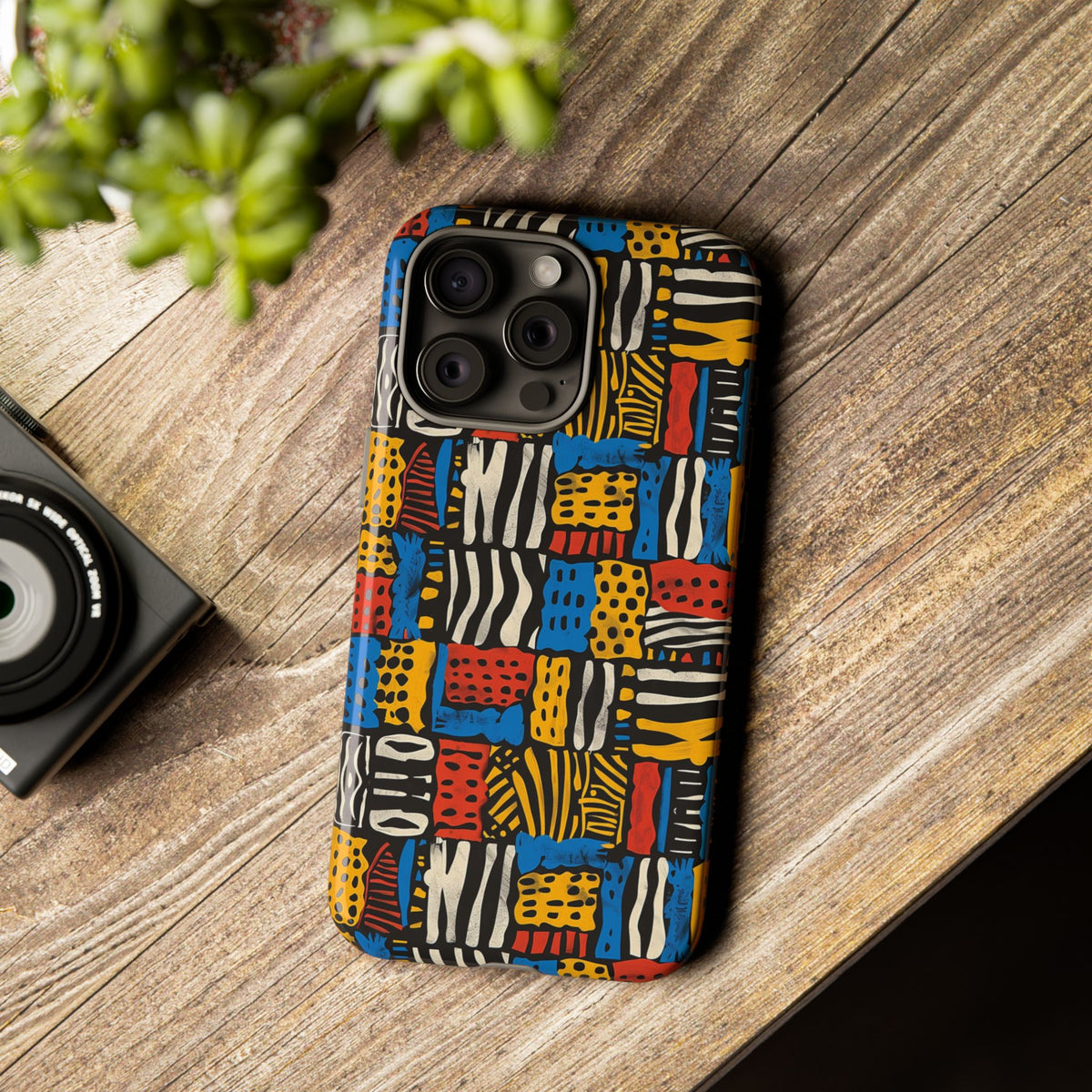 Stylish African Pattern Phone Case – Unique and Vibrant Protection 179