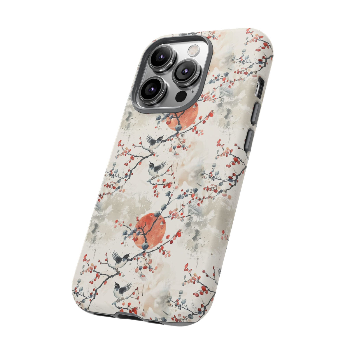 Japanese Pattern Phone Case – Elegant & Timeless Design for Your Phone 136