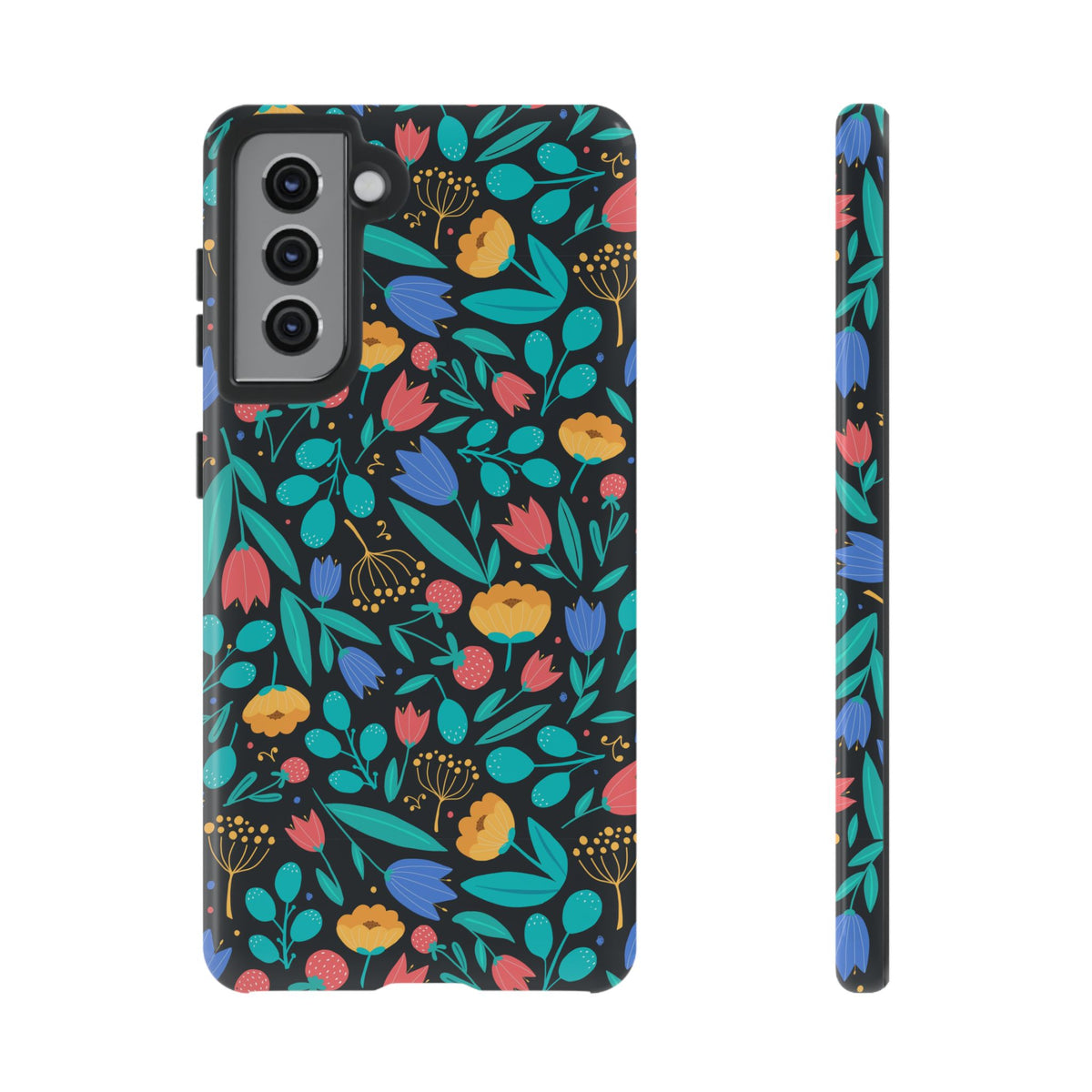 Colorful Little Flower Design Phone Case – Bright and Cheerful Floral Phone Cover