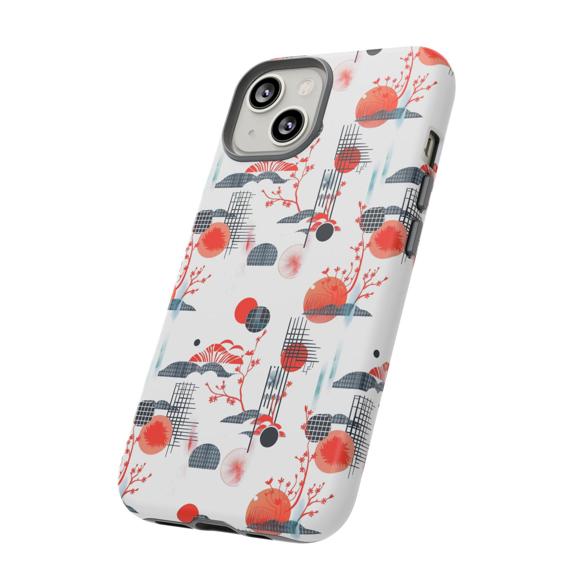 Japanese Pattern Phone Case – Elegant & Timeless Design for Your Phone 082