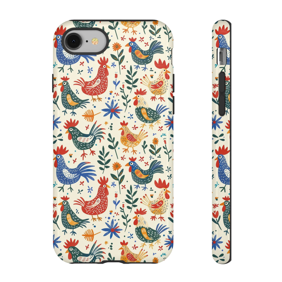 Birds Seamless Pattern Phone Case – Elegant and Timeless Avian Design 8