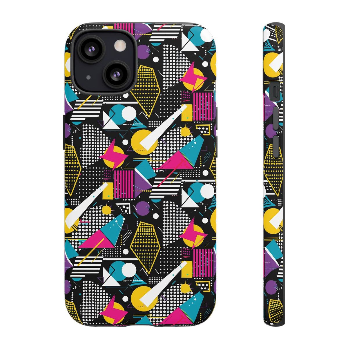 Retro 80s Seamless Phone Case – Vintage Style Meets Modern Protection 173