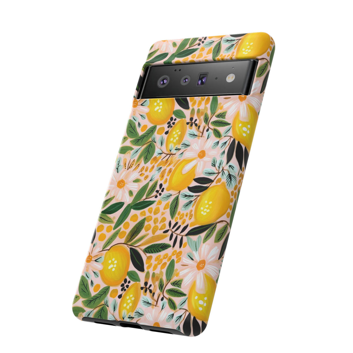 Cute Summer Lemons Phone Case – Refreshing Citrus Design for Your Phone 2