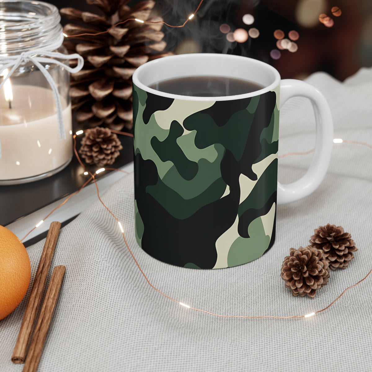 All-Over Camouflage Pattern Coffee Mug 382