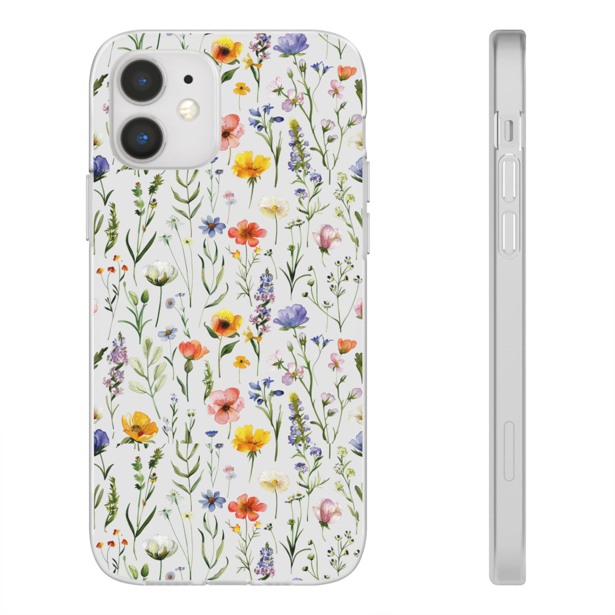 Wildflowers Pattern Phone Case – Embrace Nature with Every Call