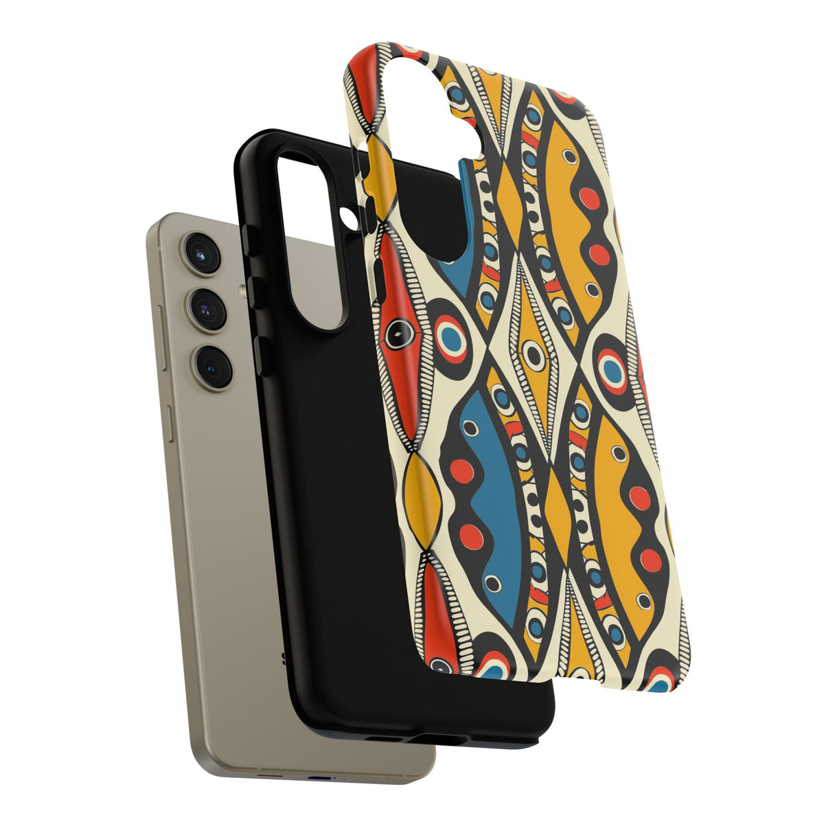 Stylish African Pattern Phone Case – Unique and Vibrant Protection 180