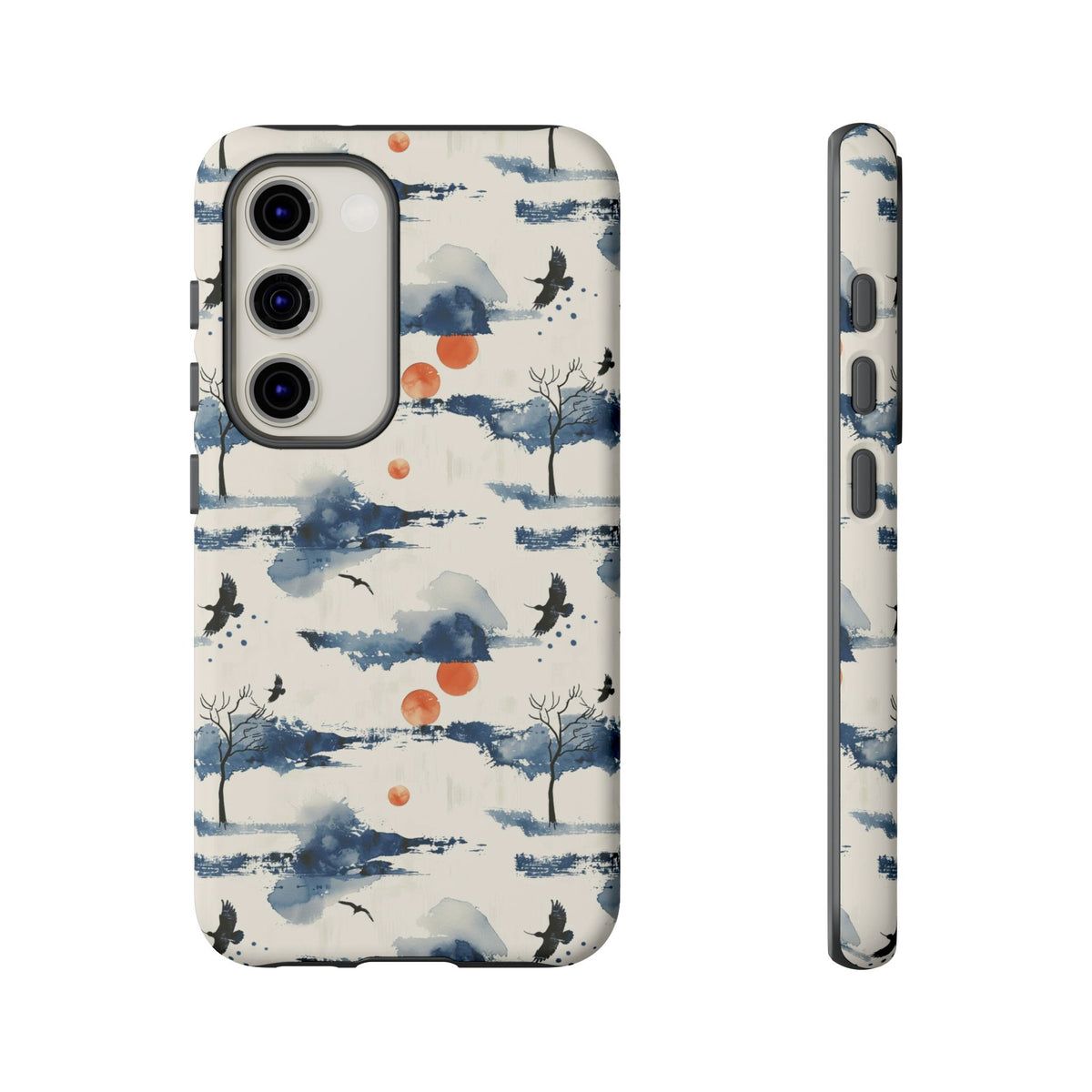 Japanese Pattern Phone Case – Elegant & Timeless Design for Your Phone 030