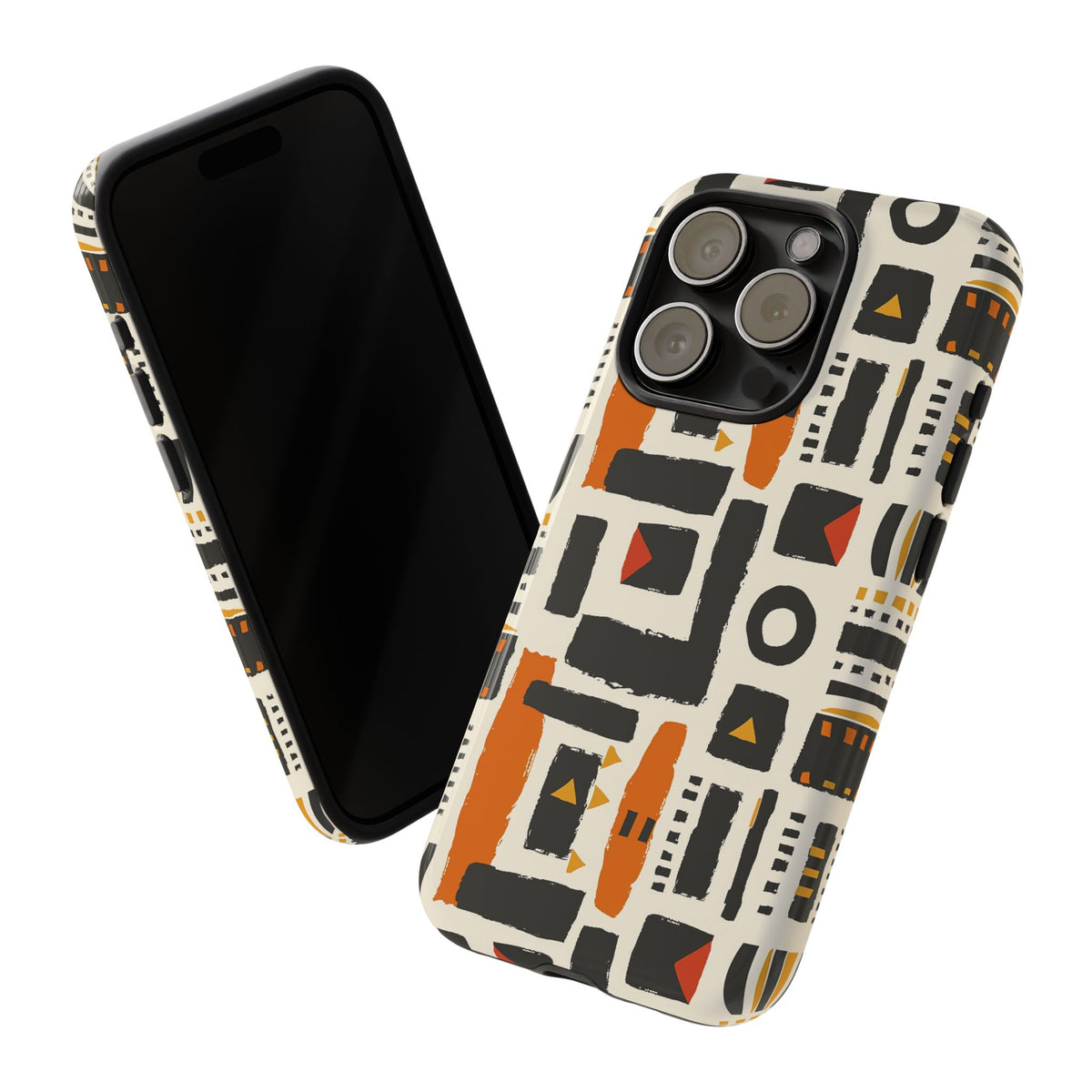 Stylish African Pattern Phone Case – Unique and Vibrant Protection 121