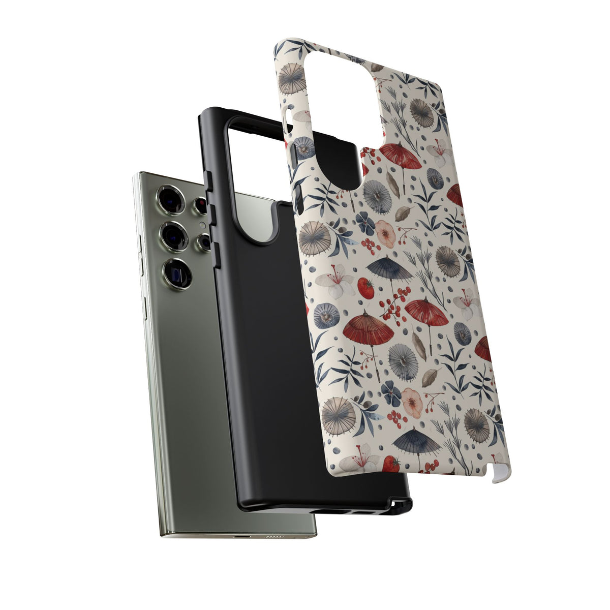 Japanese Pattern Phone Case – Elegant & Timeless Design for Your Phone 137