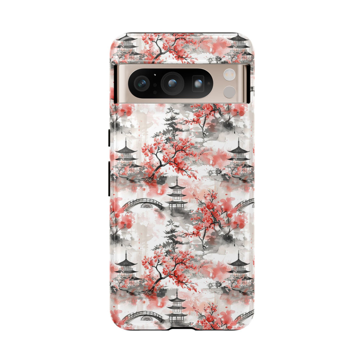 Japanese Pattern Phone Case – Elegant & Timeless Design for Your Phone 122