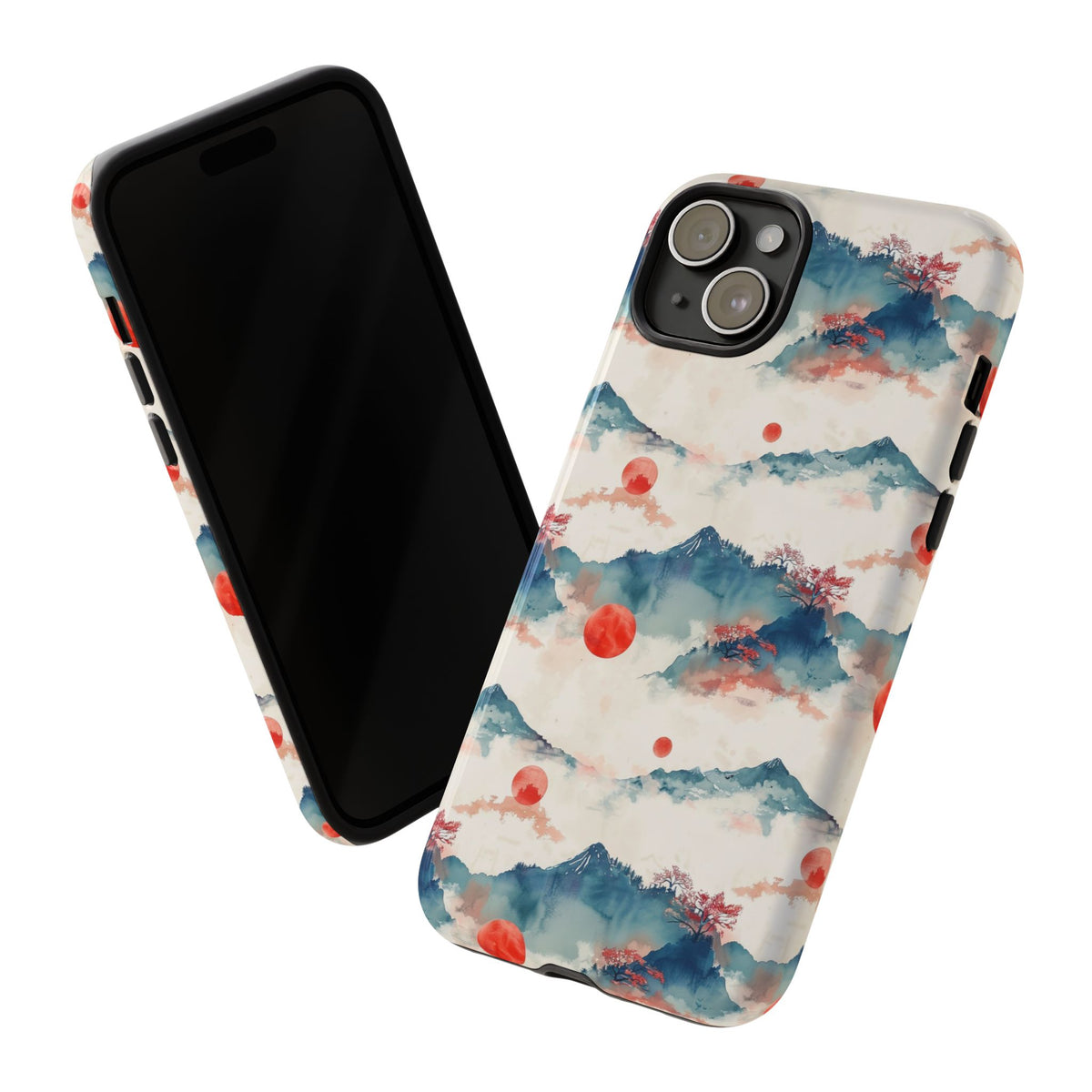 Japanese Pattern Phone Case – Elegant & Timeless Design for Your Phone 477