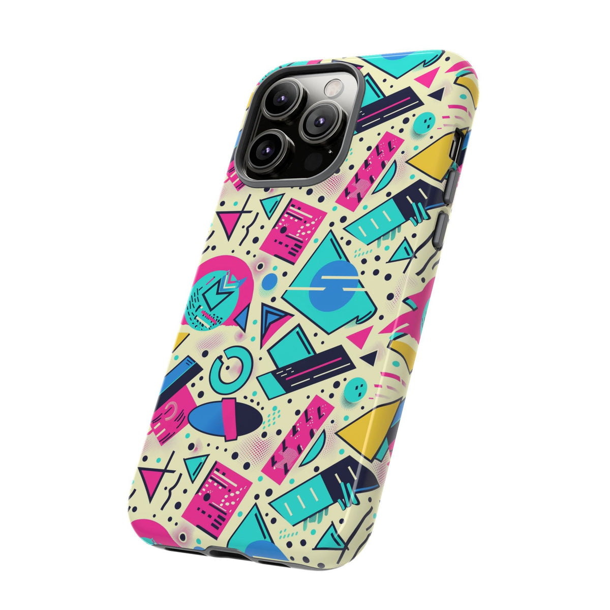 Retro 80s Seamless Phone Case – Vintage Style Meets Modern Protection 087