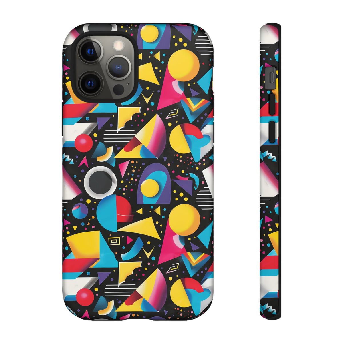 Retro 80s Seamless Phone Case – Vintage Style Meets Modern Protection 093