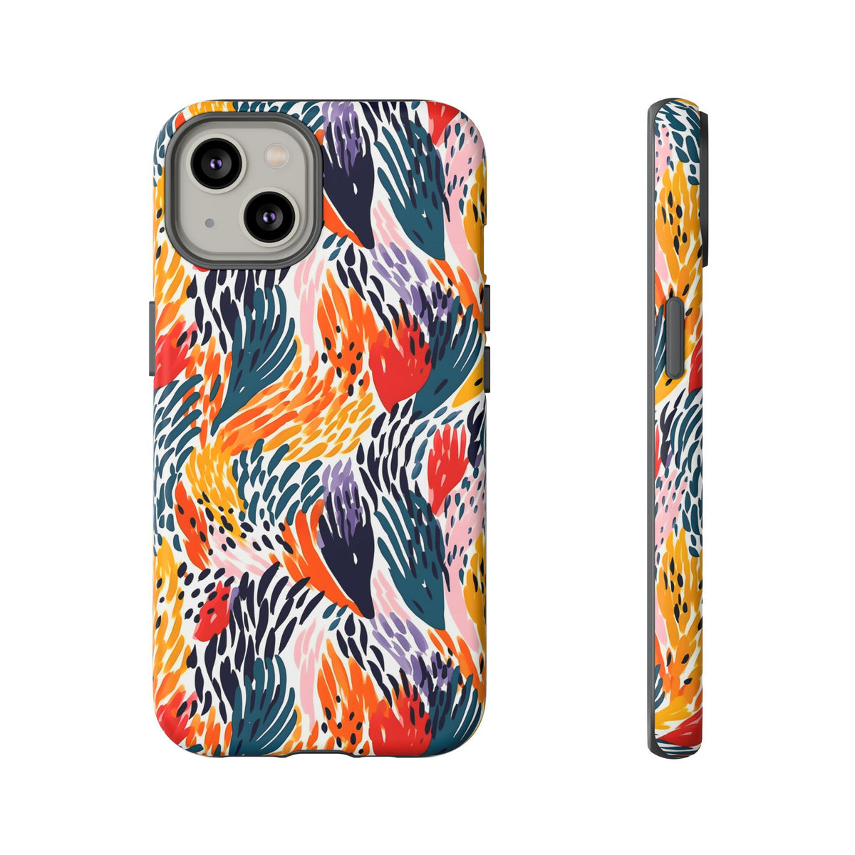 Abstract Painting Design Phone Case – Modern Art-Inspired Phone Cover