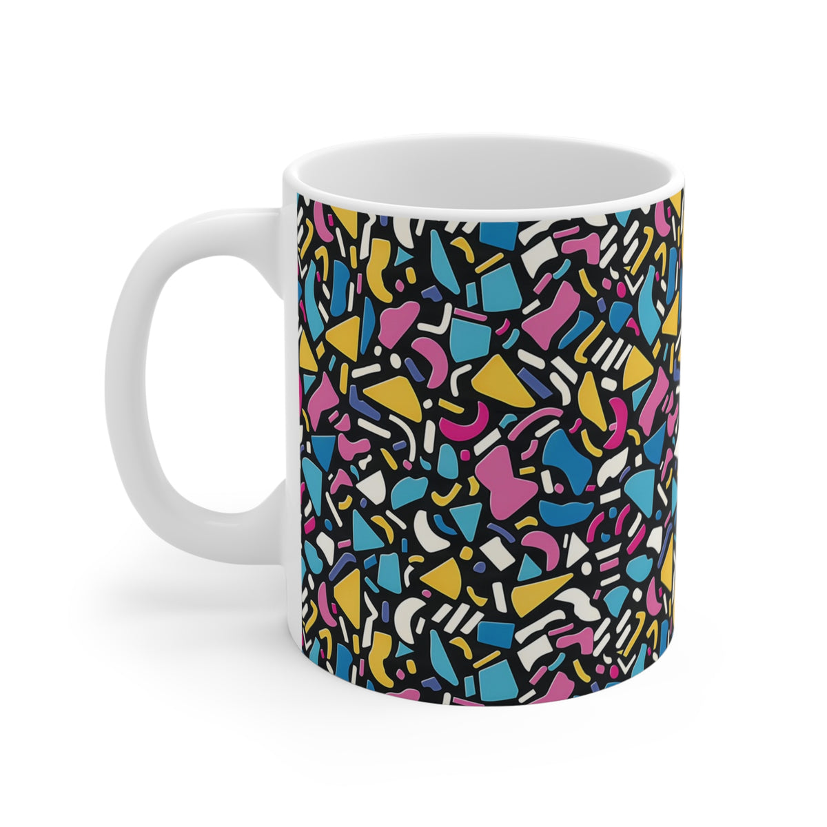 90s Retro Coffee Mug - Full Wrap Design 589