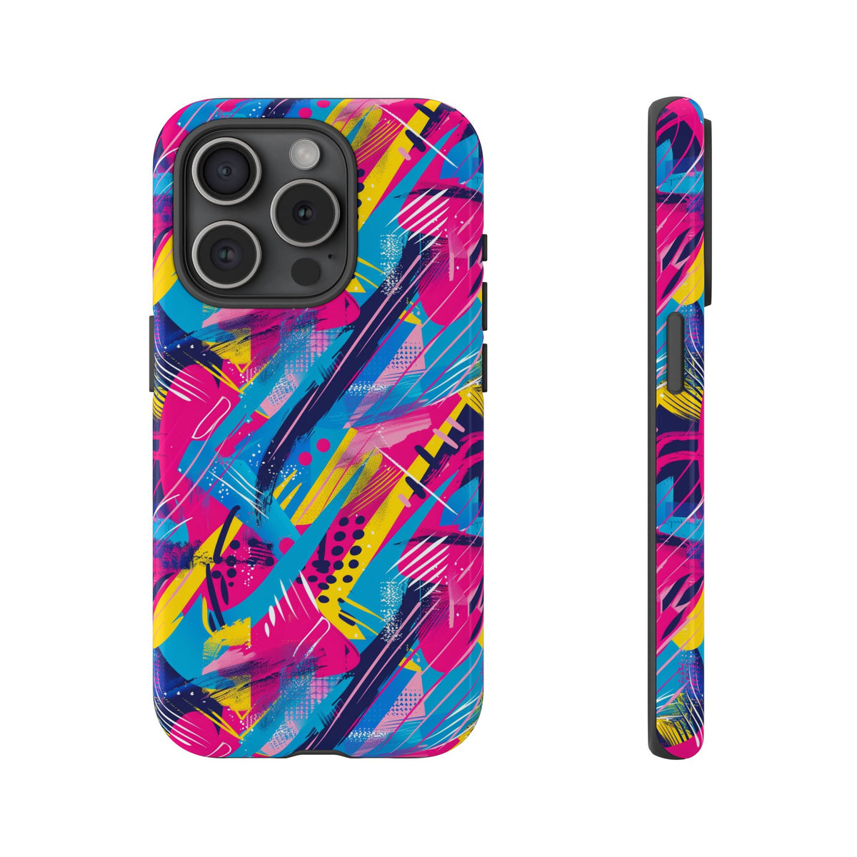 Retro 80s Seamless Phone Case – Vintage Style Meets Modern Protection 103