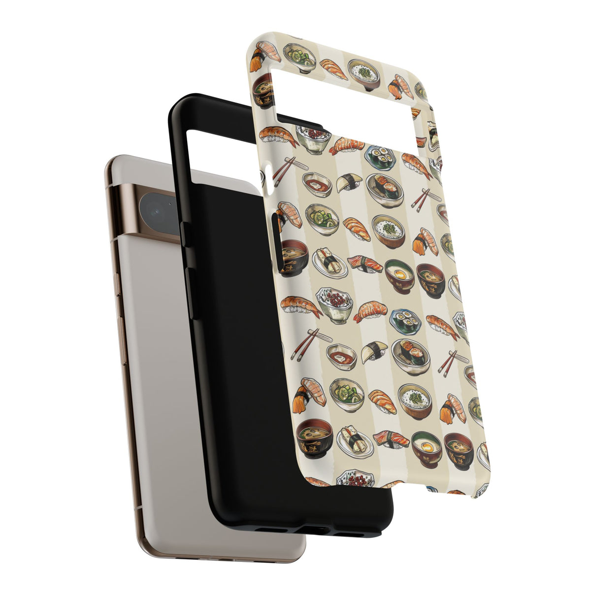 Japanese Pattern Phone Case – Elegant & Timeless Design for Your Phone 038