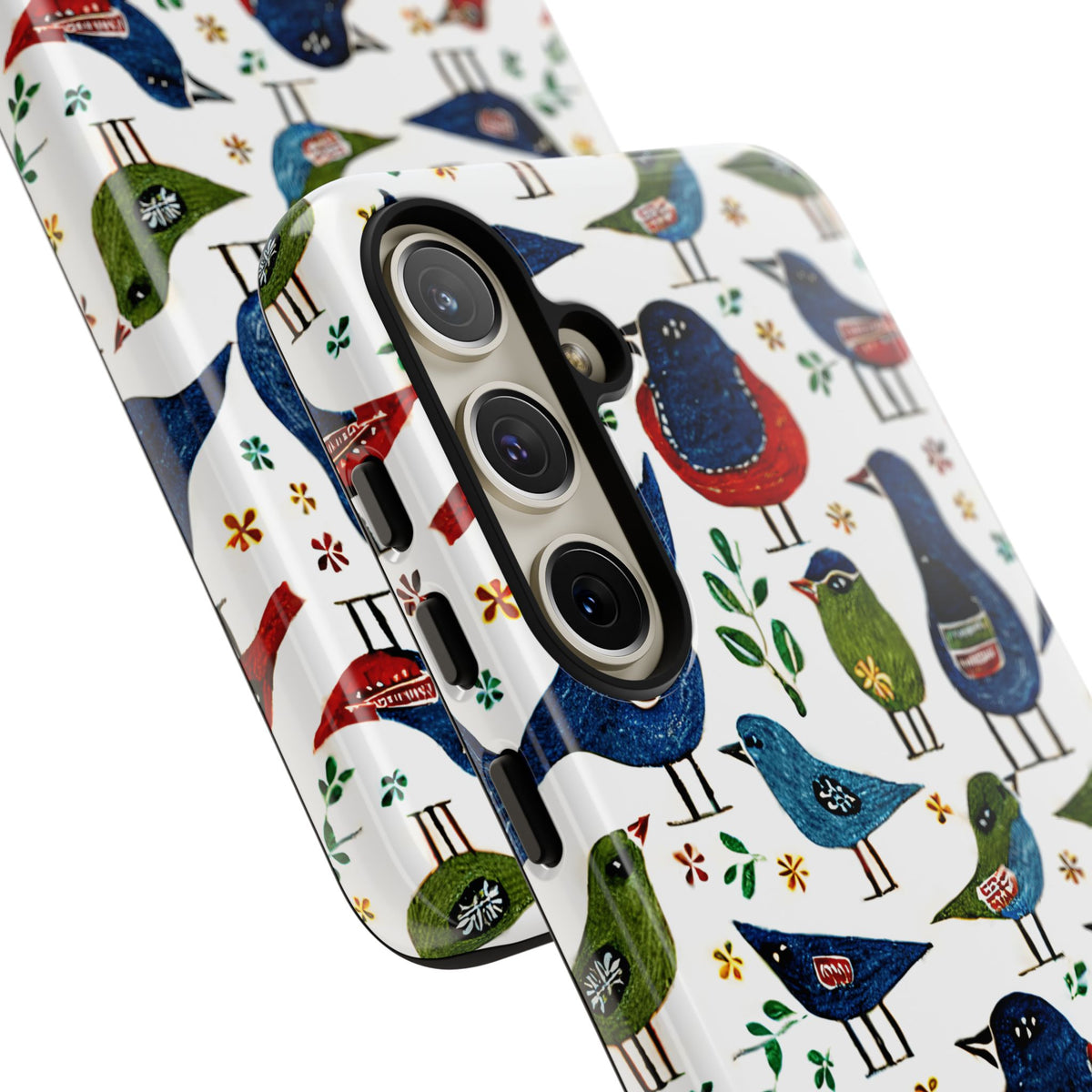 Birds Seamless Pattern Phone Case – Elegant and Timeless Avian Design 12