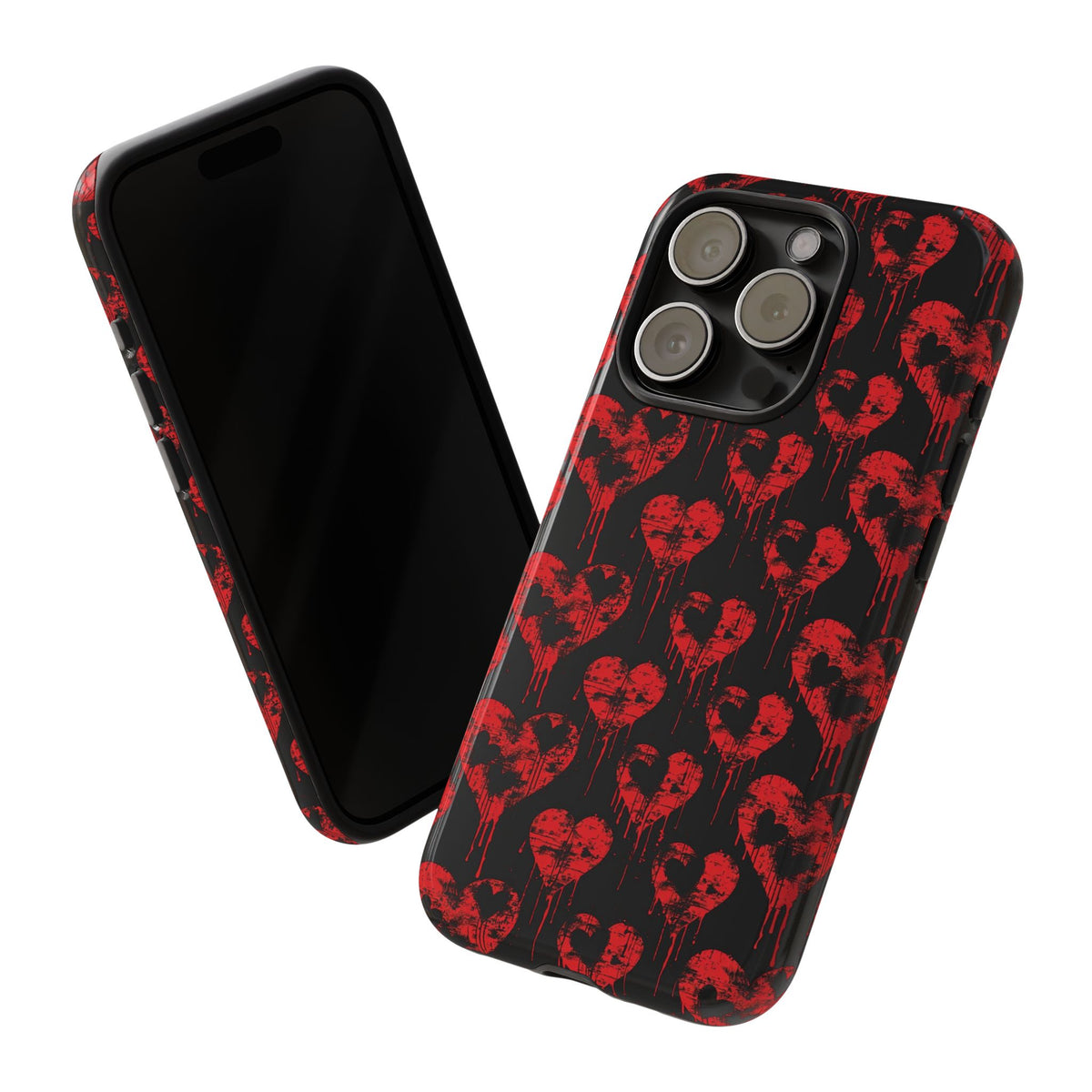 Heart Pattern Phone Case – Stylish & Loving Design for Your Device 367