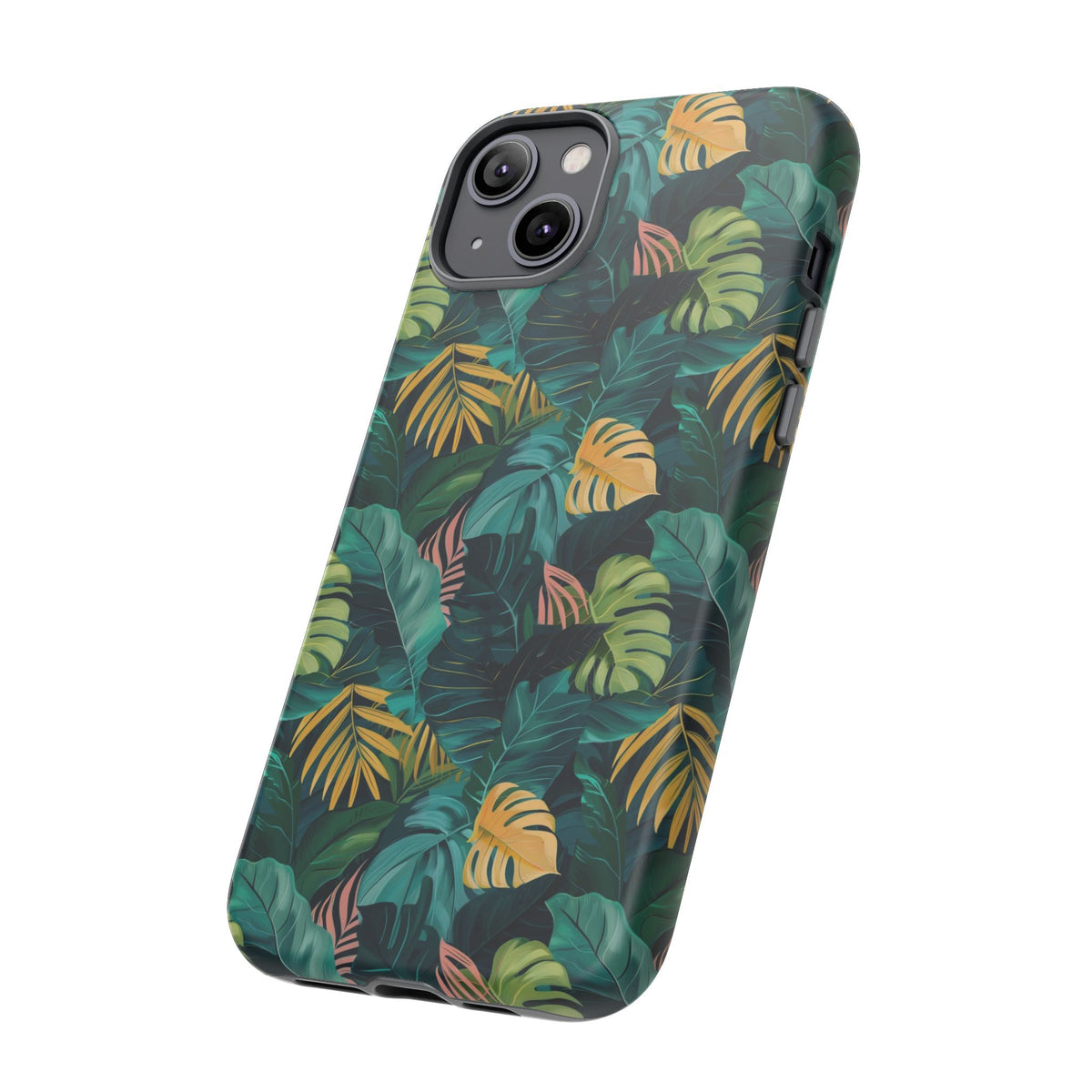 Jungle Pattern Phone Case – Exotic & Lush Design for Your Phone 337