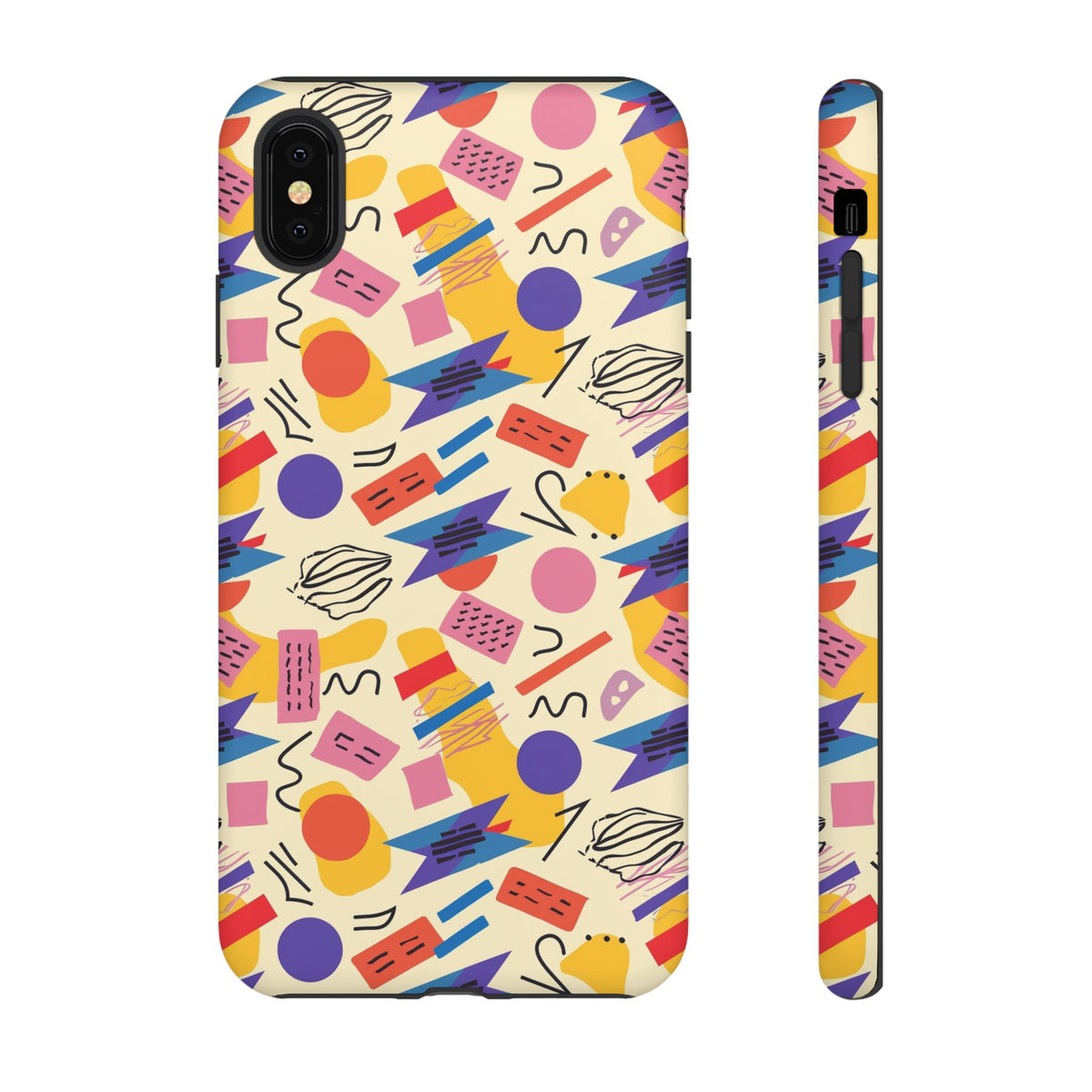 90s Themed Seamless Pattern Phone Case – Embrace Retro Style and Protection 270