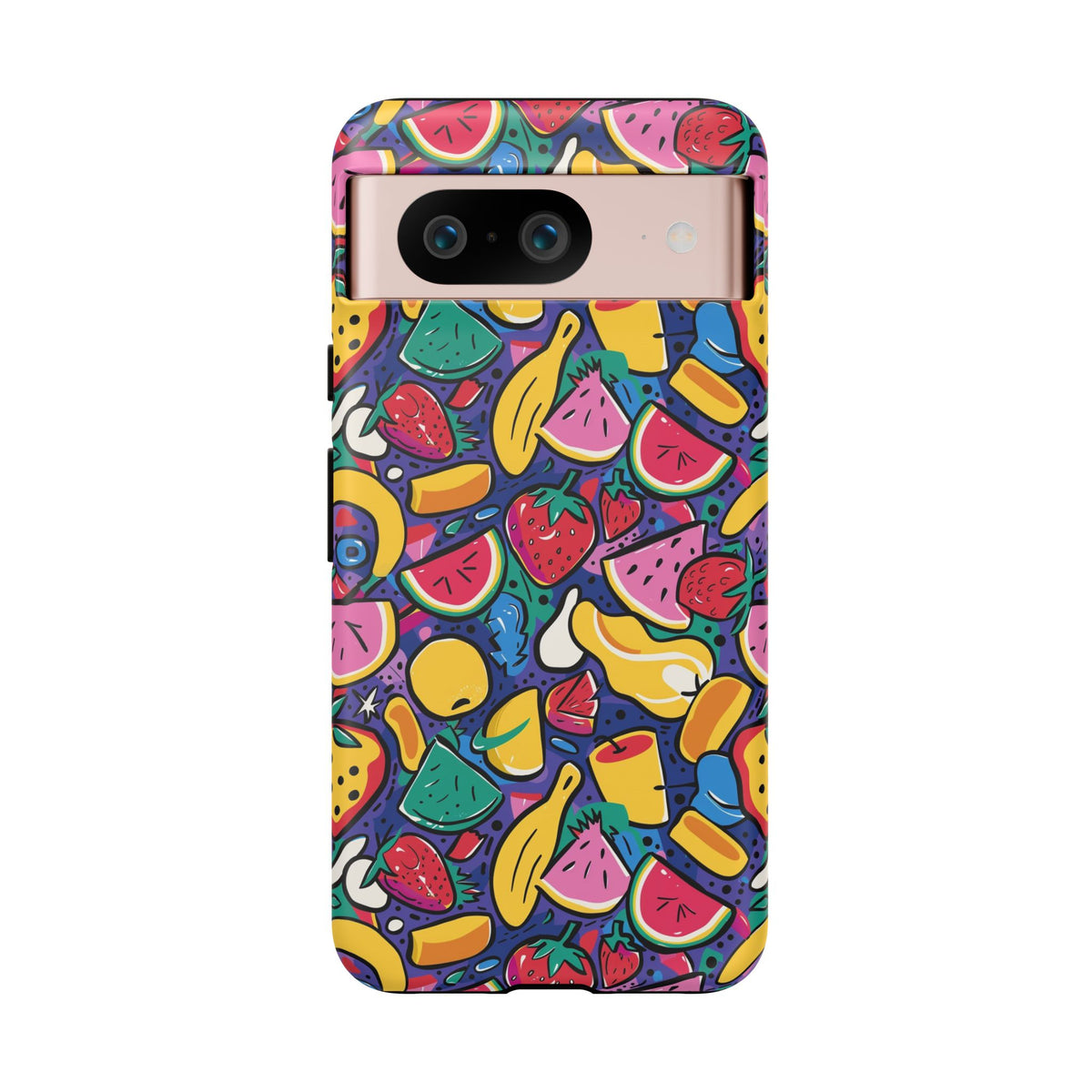 90s Themed Seamless Pattern Phone Case – Embrace Retro Style and Protection 316