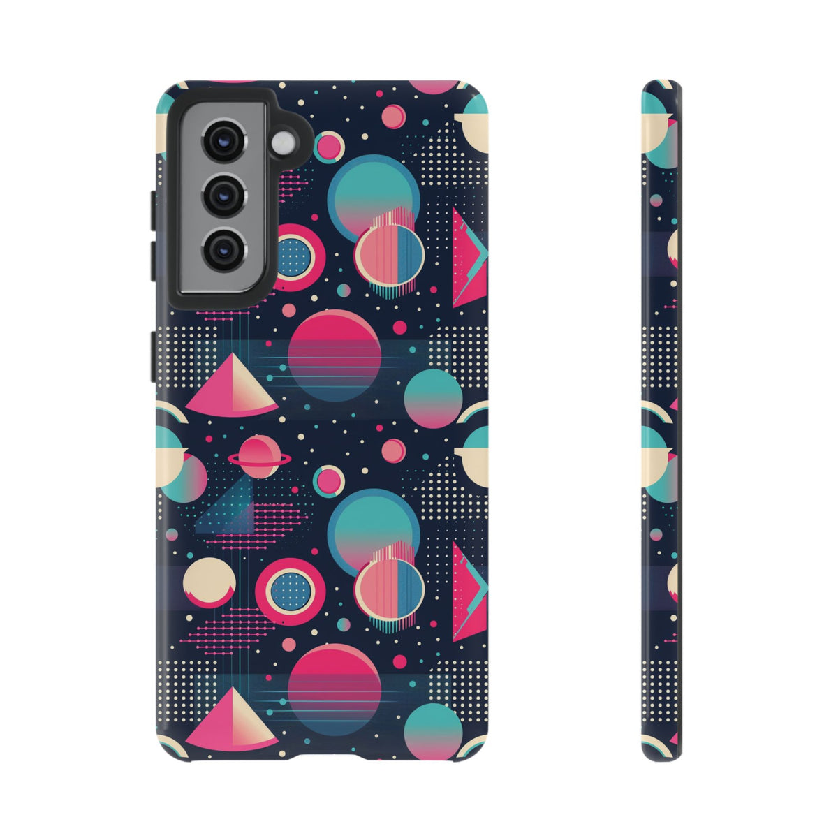 Retro 80s Seamless Phone Case – Vintage Style Meets Modern Protection 095