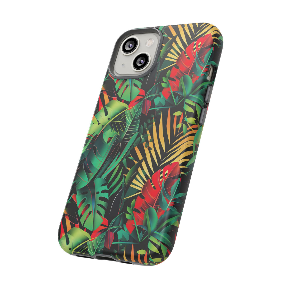 Jungle Collage Phone Case – Vibrant & Durable Nature-Inspired Protection