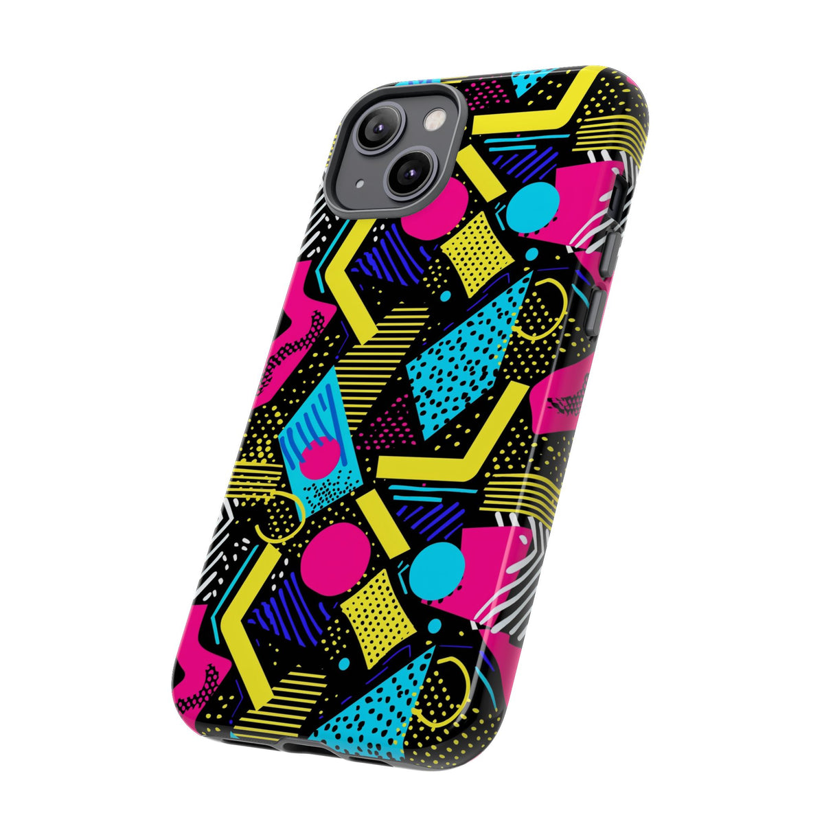 Retro 80s Seamless Phone Case – Vintage Style Meets Modern Protection 187