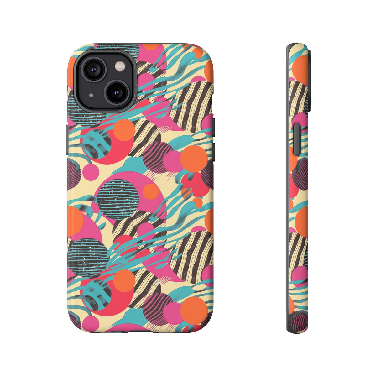 Retro 80s Seamless Phone Case – Vintage Style Meets Modern Protection 167