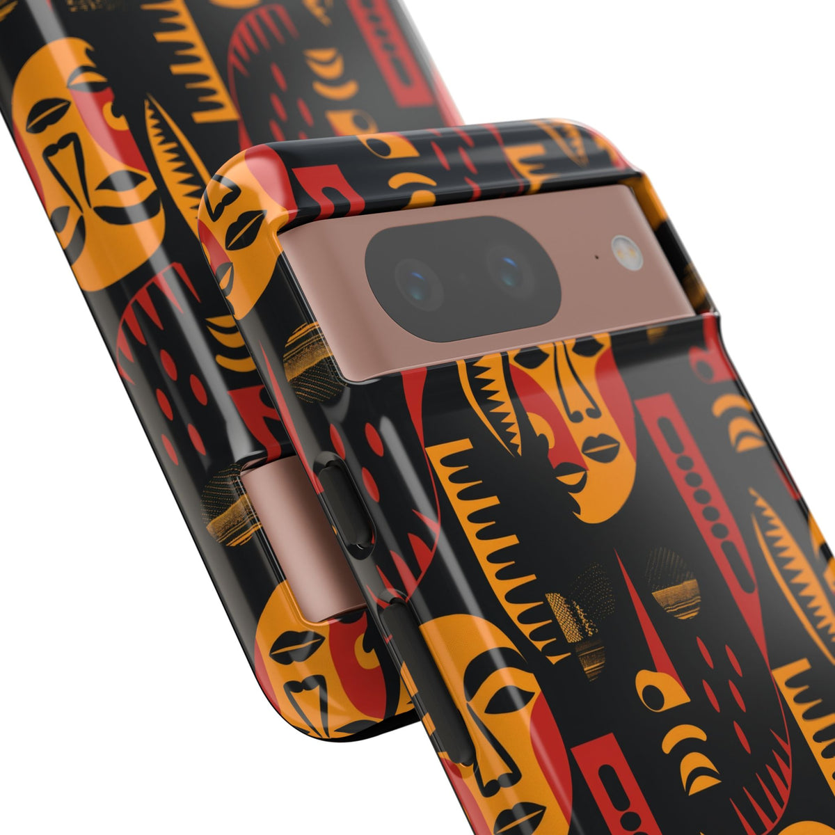 Stylish African Pattern Phone Case – Unique and Vibrant Protection 203