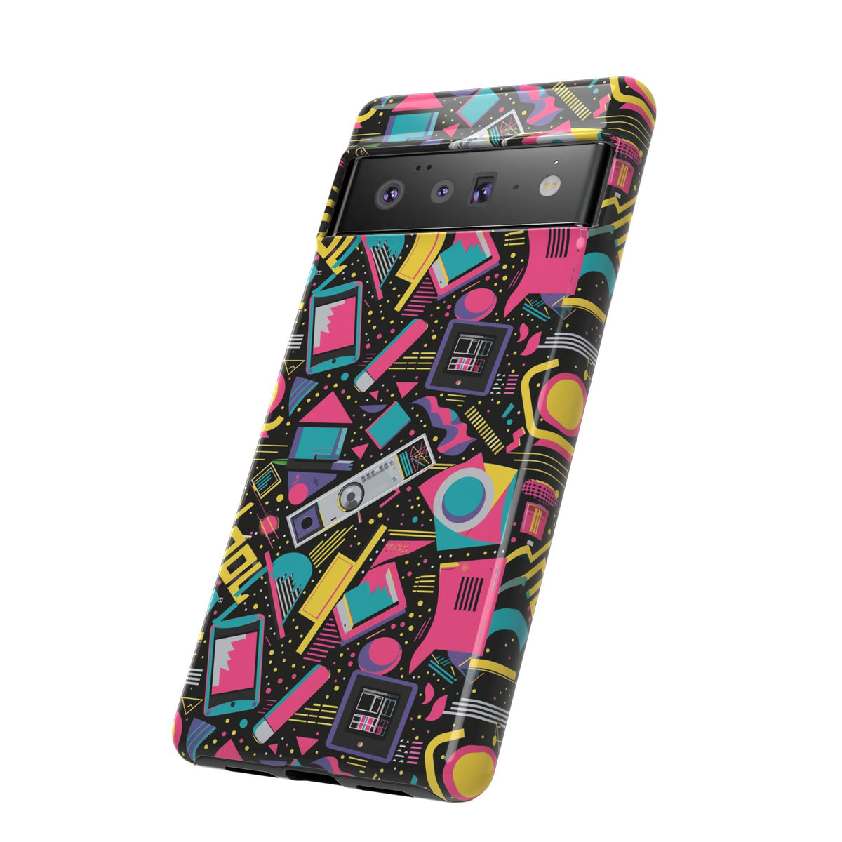 Retro 80s Seamless Phone Case – Vintage Style Meets Modern Protection 192