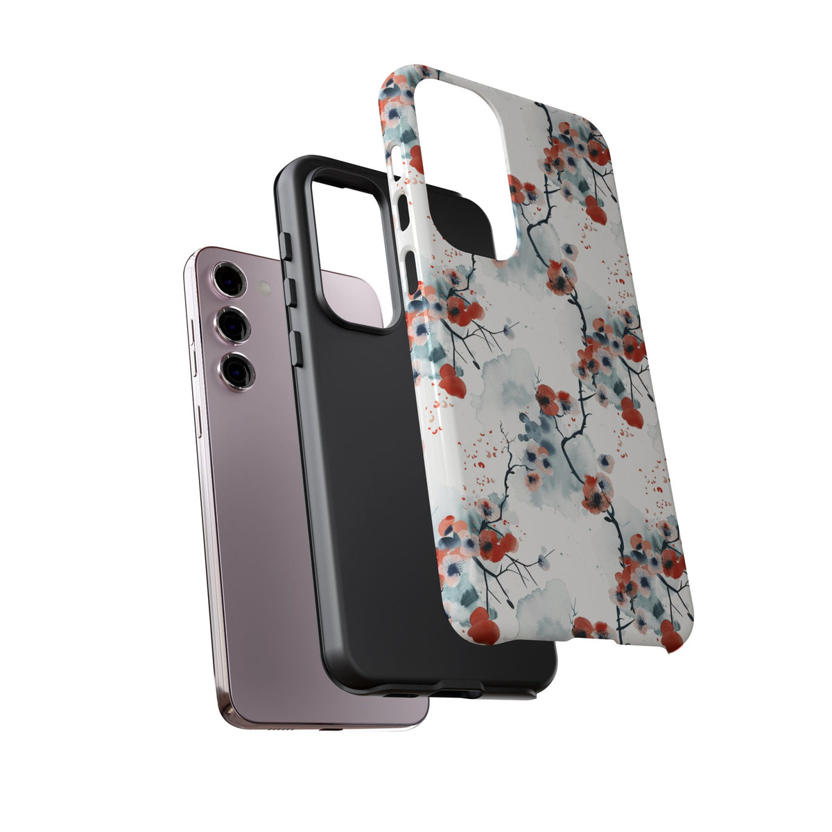 Japanese Pattern Phone Case – Elegant & Timeless Design for Your Phone 507