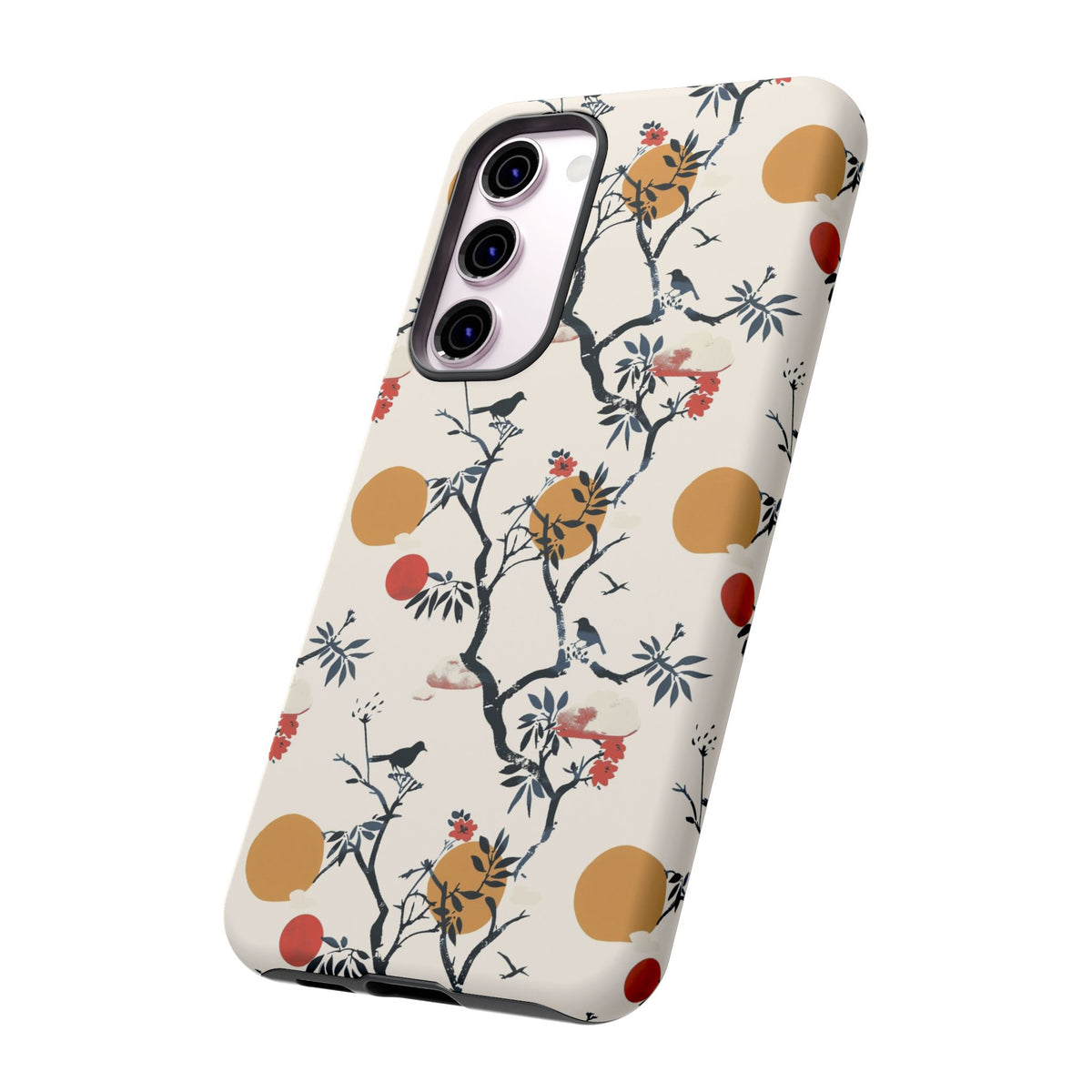 Japanese Pattern Phone Case – Elegant & Timeless Design for Your Phone 054