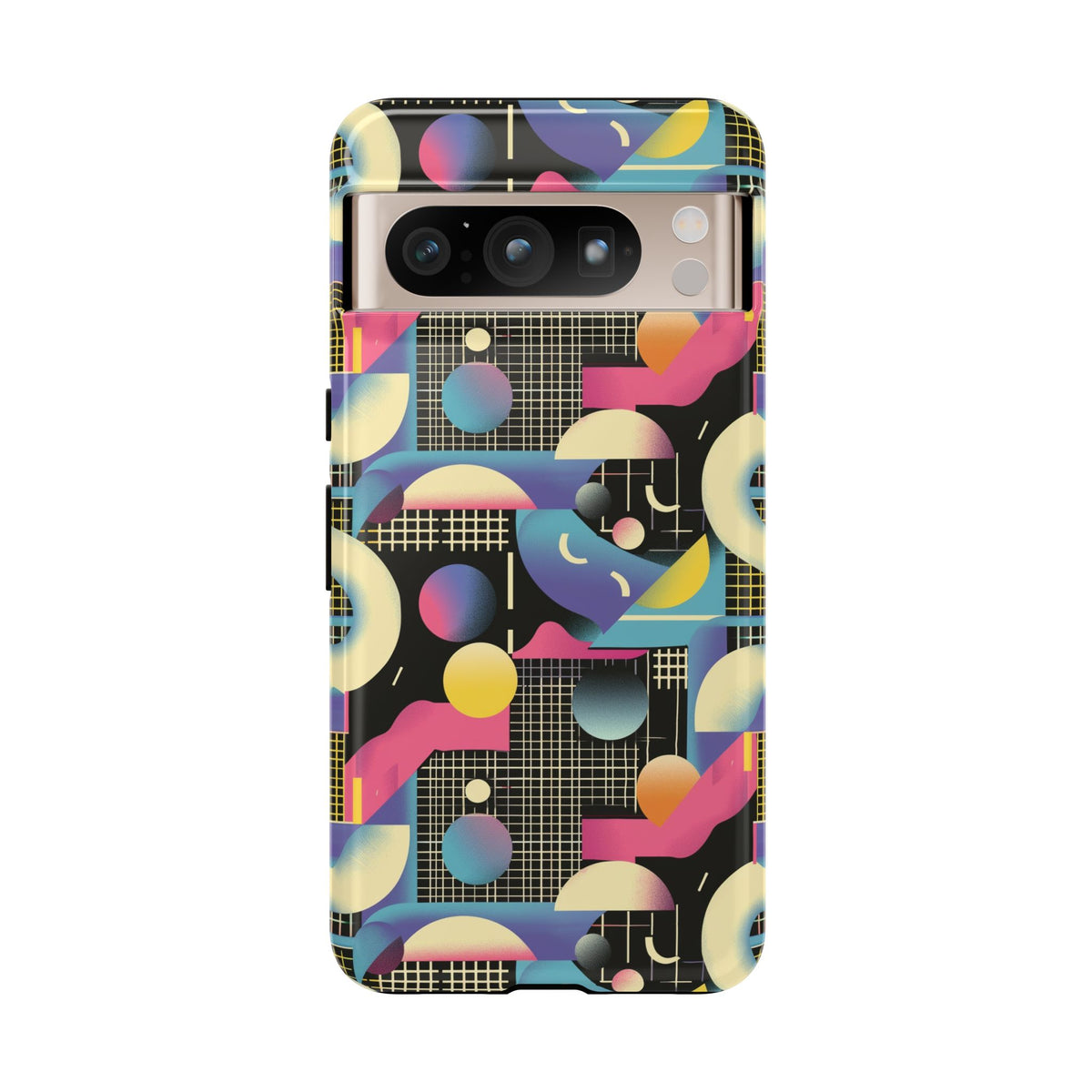 Retro 80s Seamless Phone Case – Vintage Style Meets Modern Protection 227