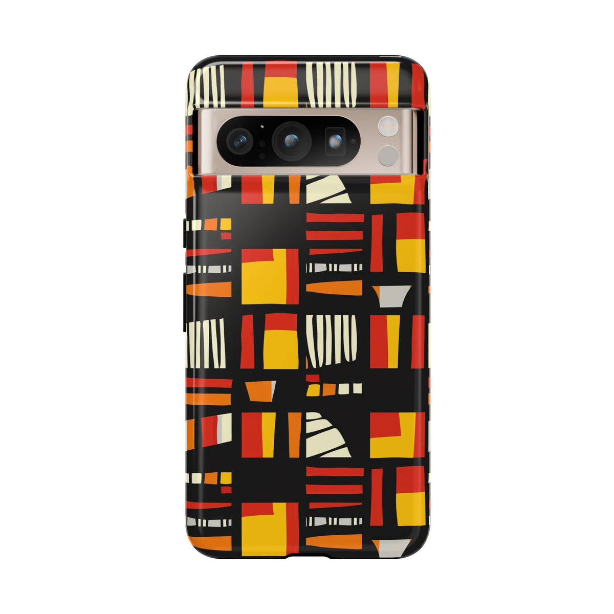 Stylish African Pattern Phone Case – Unique and Vibrant Protection 099