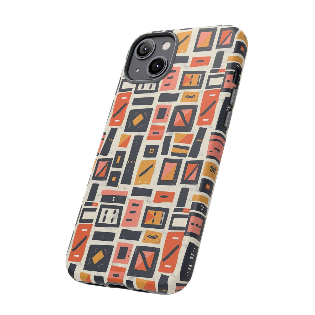 Stylish African Pattern Phone Case – Unique and Vibrant Protection 087