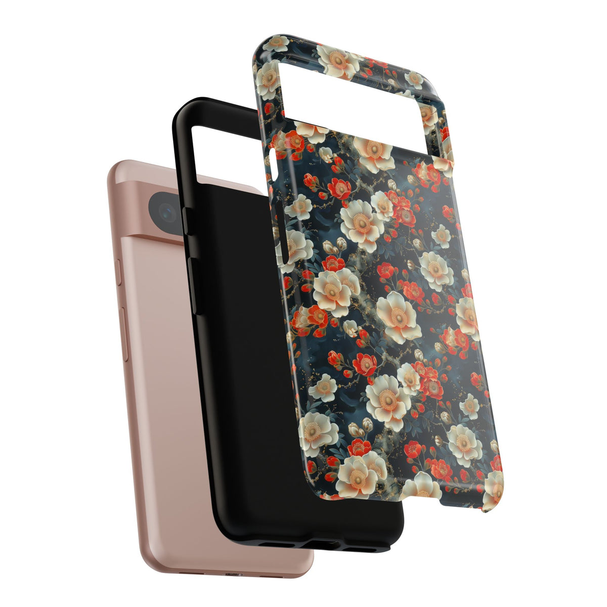 Japanese Pattern Phone Case – Elegant & Timeless Design for Your Phone 111