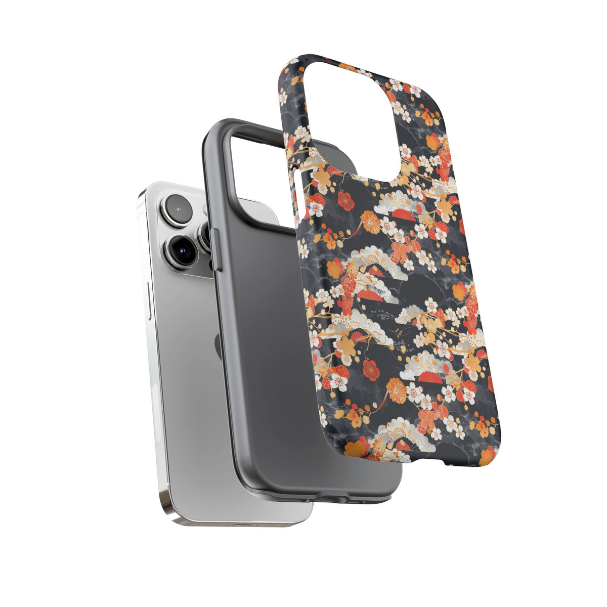 Japanese Pattern Phone Case – Elegant & Timeless Design for Your Phone 108