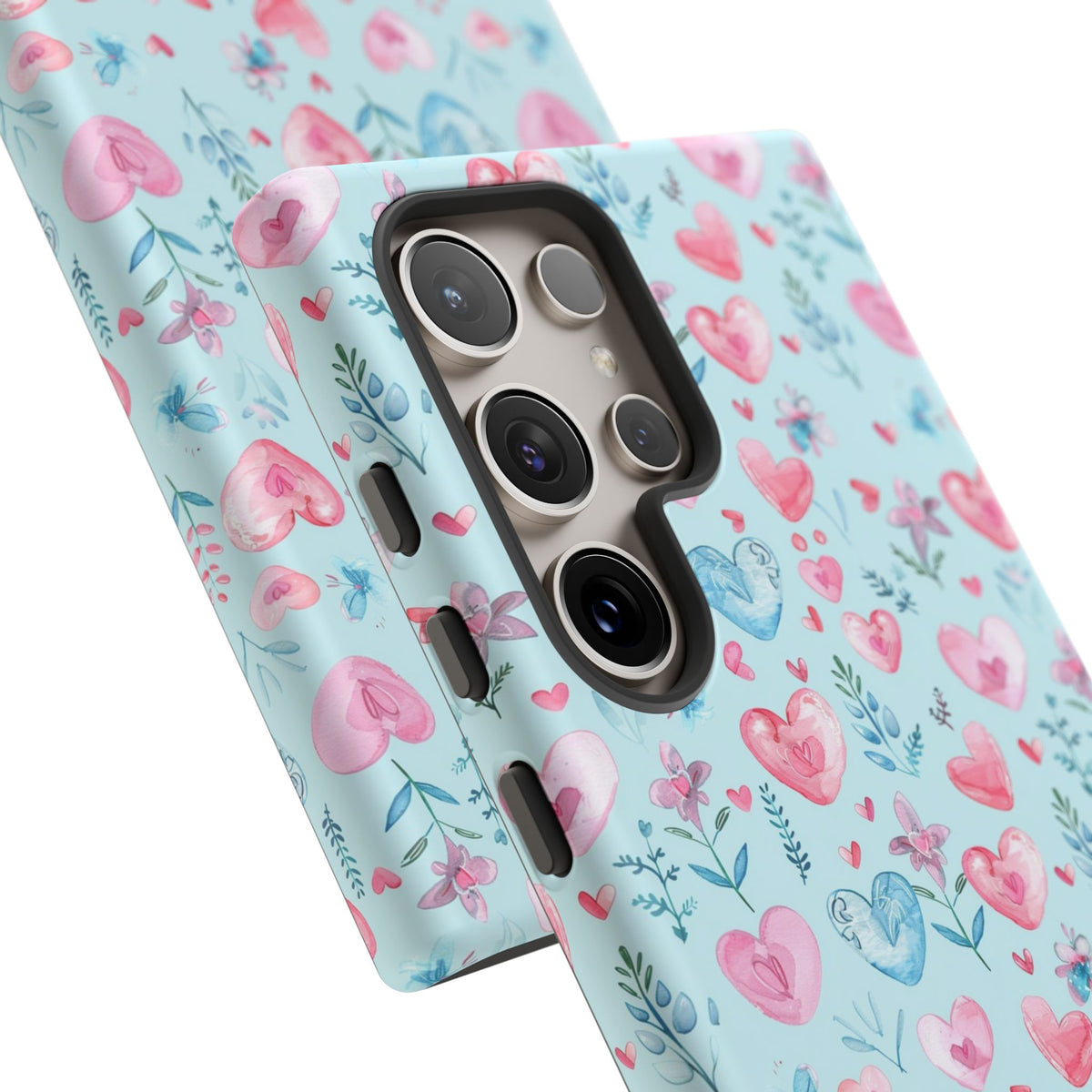 Heart Pattern Phone Case – Stylish & Loving Design for Your Device 228