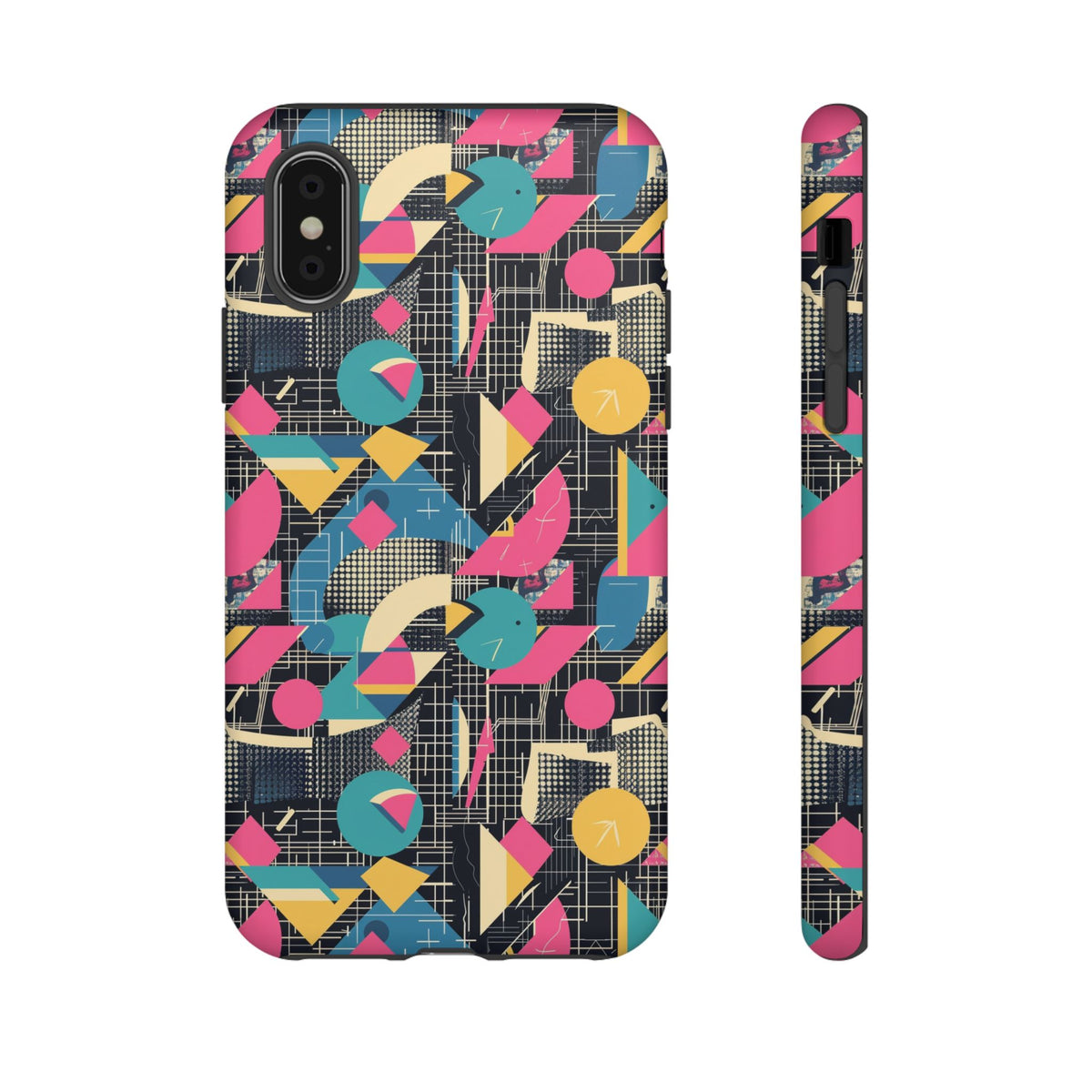 Retro 80s Seamless Phone Case – Vintage Style Meets Modern Protection 266