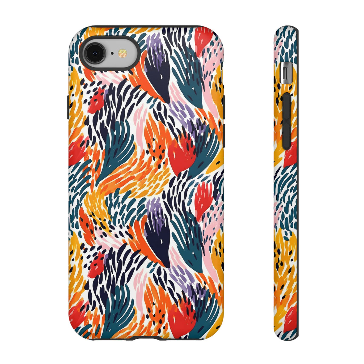 Abstract Painting Design Phone Case – Modern Art-Inspired Phone Cover