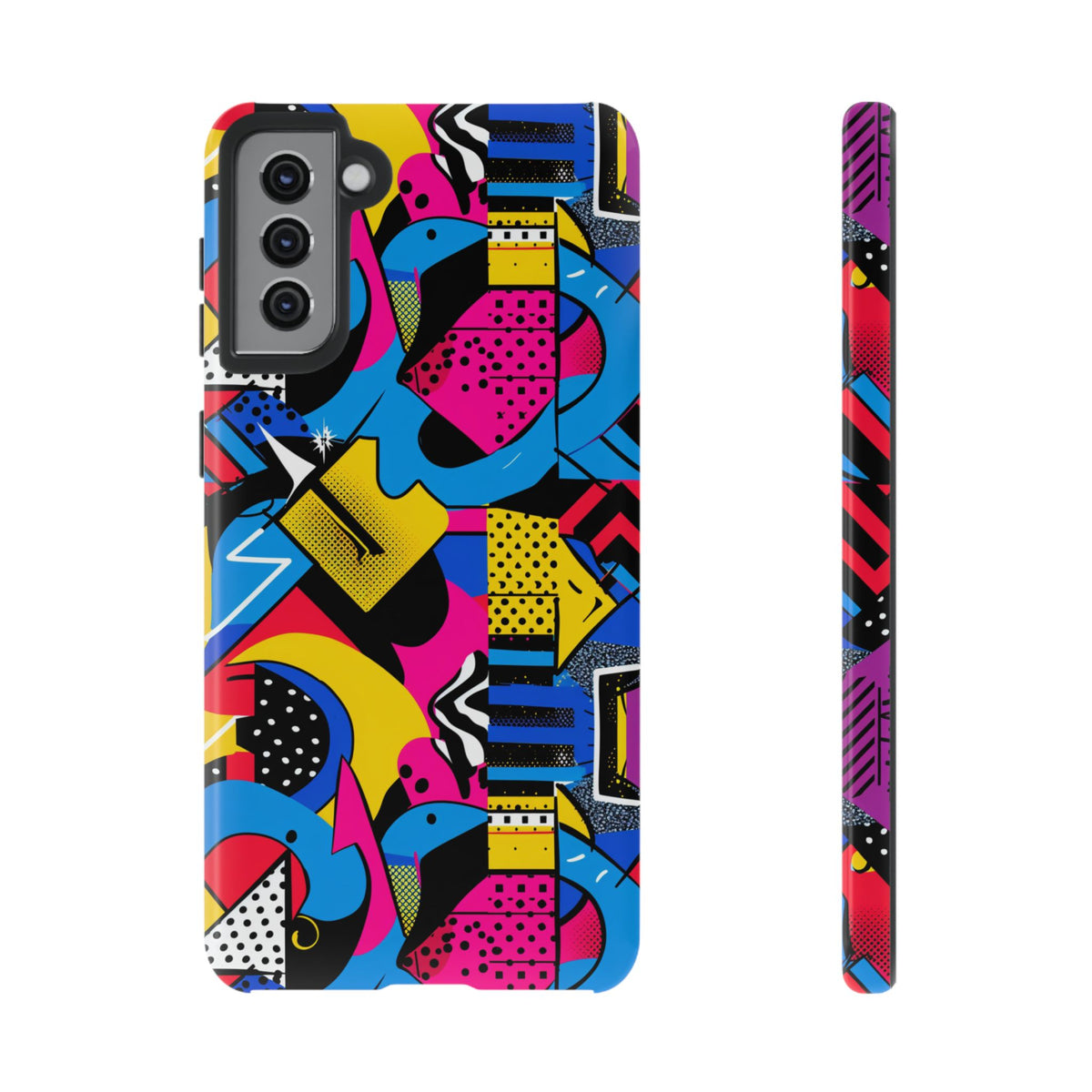 Retro 80s Seamless Phone Case – Vintage Style Meets Modern Protection