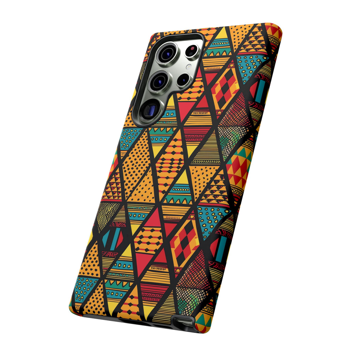 Stylish African Pattern Phone Case – Unique and Vibrant Protection 178