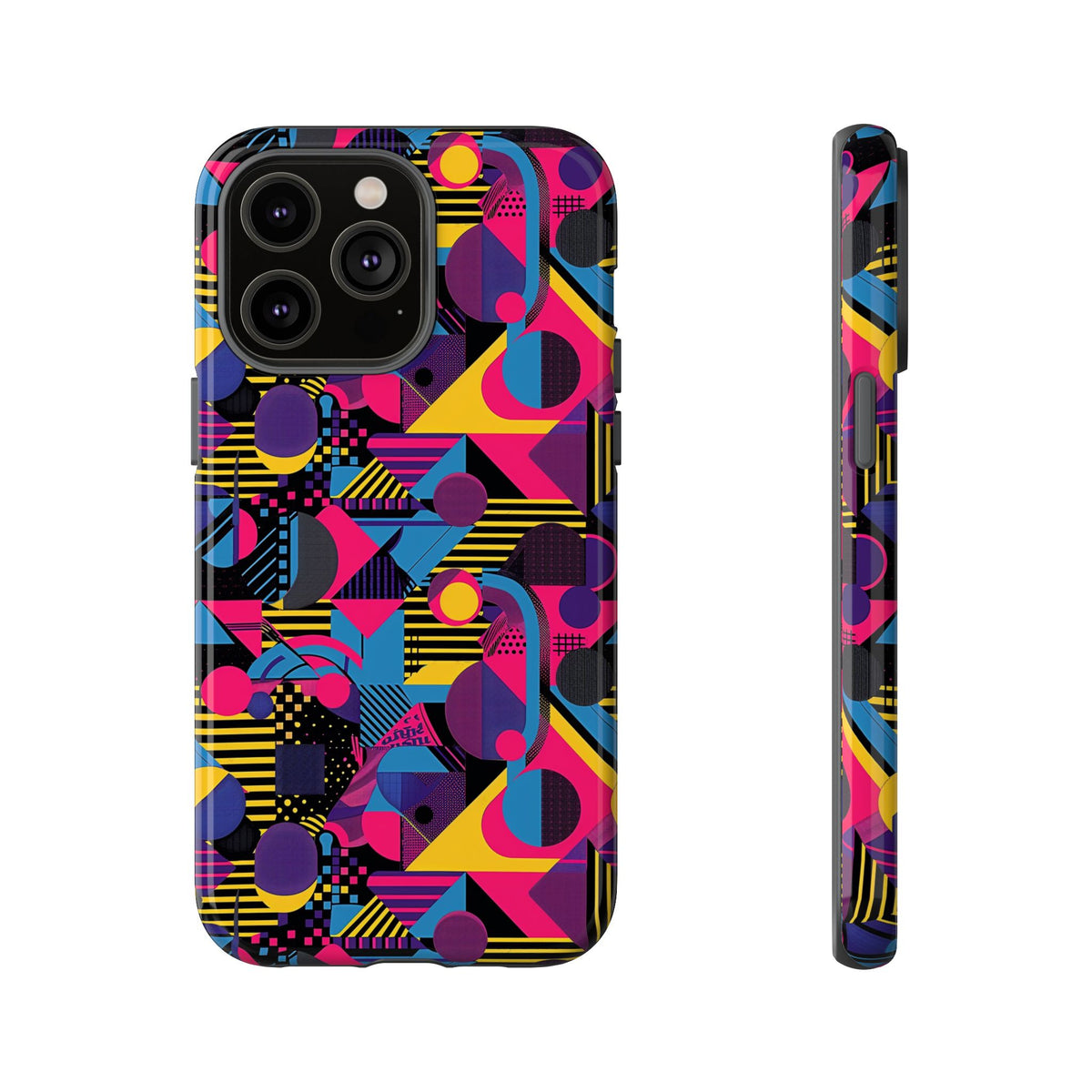 Retro 80s Seamless Phone Case – Vintage Style Meets Modern Protection 085