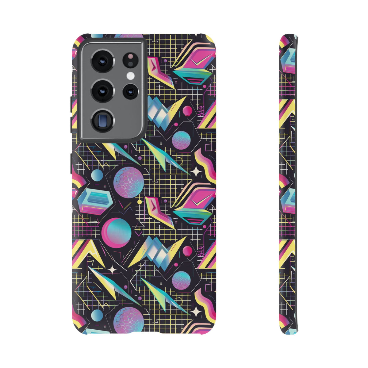 Retro 80s Seamless Phone Case – Vintage Style Meets Modern Protection 086