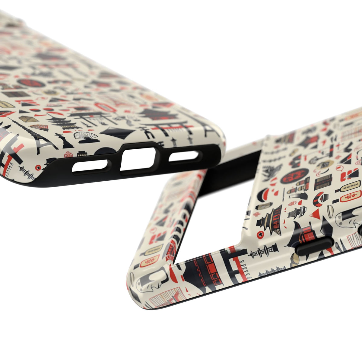 Japanese Pattern Phone Case – Elegant & Timeless Design for Your Phone 010